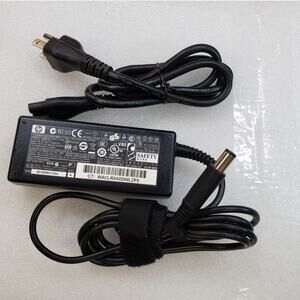 Laptop Charger AC Power Adapter 608425-001 18.5V 3.5A 65W 7MM Big tip